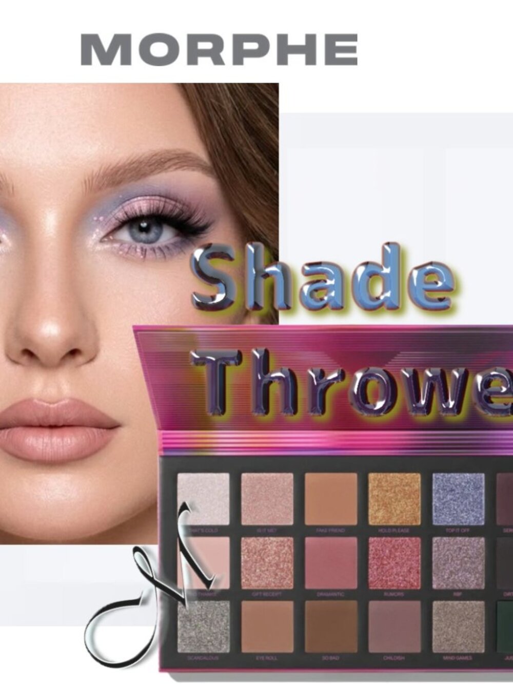 Morphe Shade Thrower Limited Edition Artistry Eyeshadow Palette ~ 18 Pan NIB